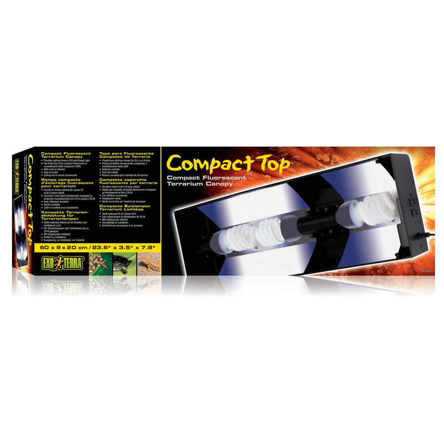 exo terra compact top canopy 60cm - evolution reptiles exo terra compact top canopy 60cm - evolution reptiles