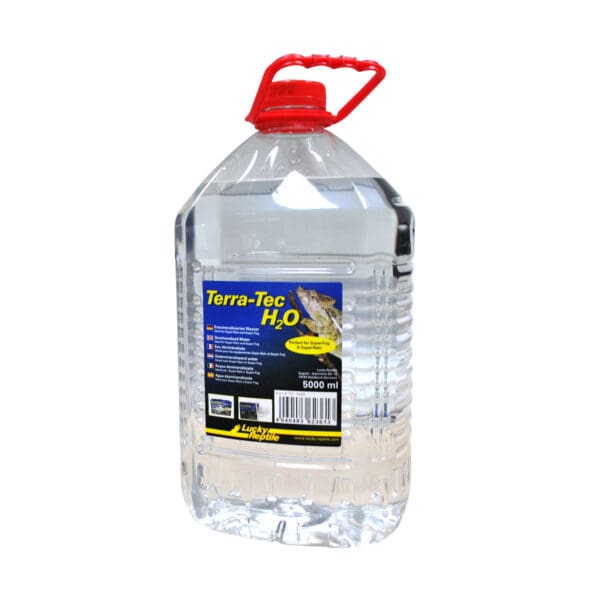 Lucky Reptile Terra‑Tec H2O is high‑quality demineralised water, perfect for use with humidifiers, foggers, rain systems and even aquariums.
