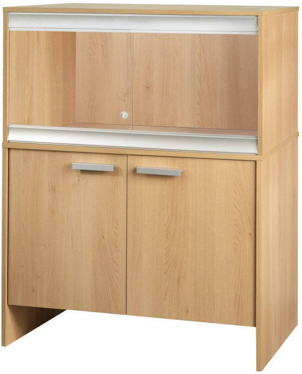 Vivexotic Viva+ Medium Vivarium Cabinet Combo in Beech