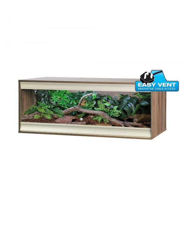 Vivexotic Viva+ Large Deep Terrestrial Vivarium Walnut