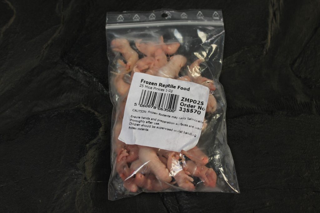 PLT Frozen Pinkie Mice 2g+ Evolution Reptiles Order now