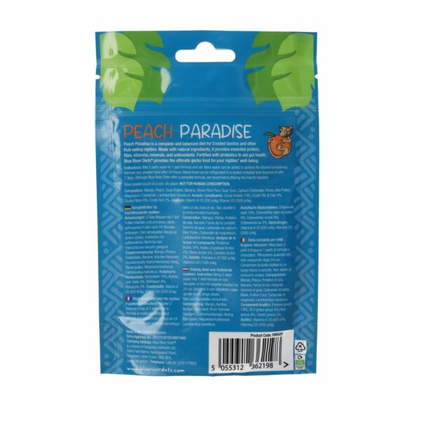 Blue River Peach Paradise Gecko Diet - Image 2