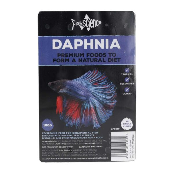 Peregrine Blister Pack Daphnia 100g