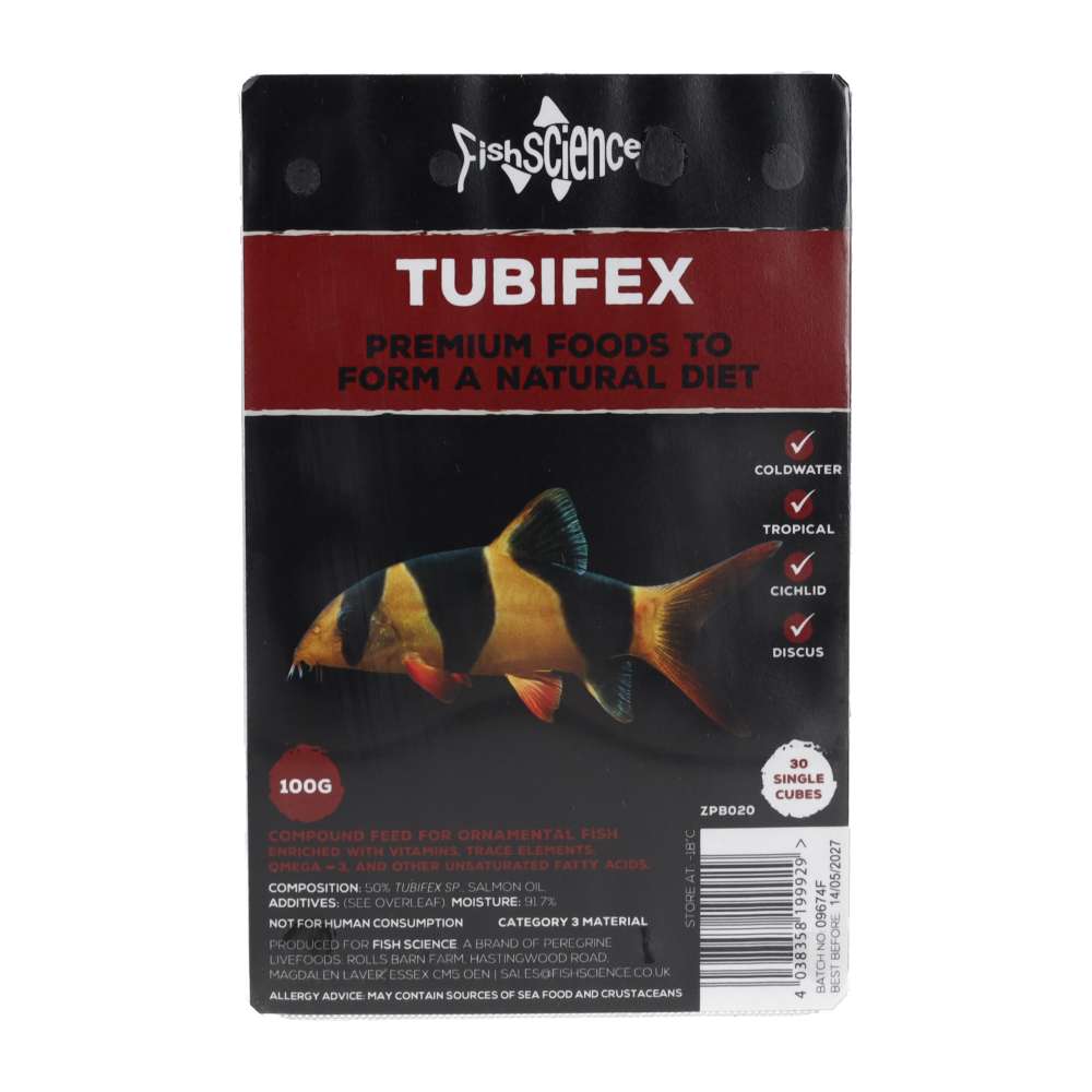 Peregrine Blister Pack Tubifex 100g