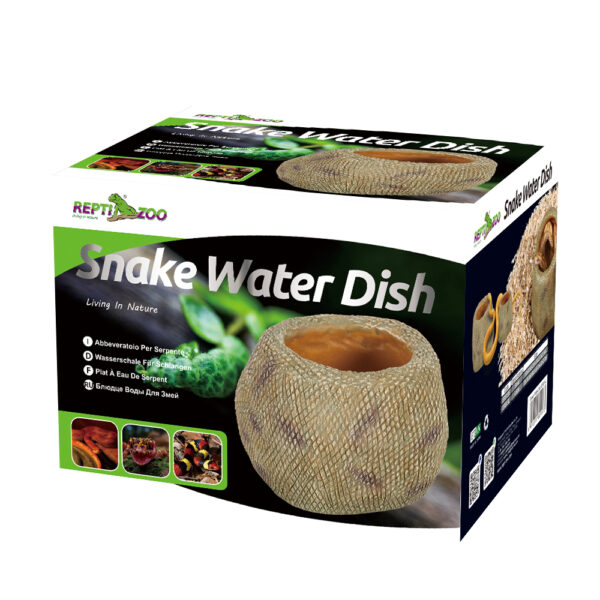 ReptiZoo Snake Water Dish, Large, 13x10.8x9.4cm