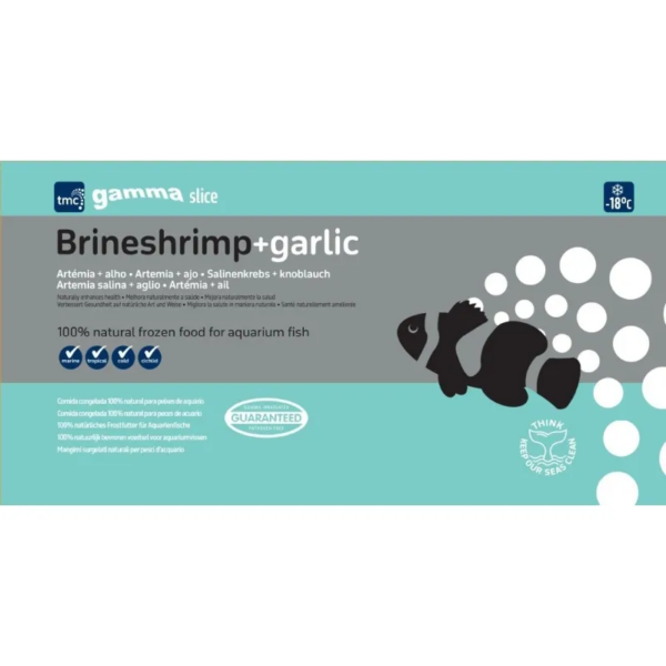 Gamma SLICE Brineshrimp + Garlic, 250g