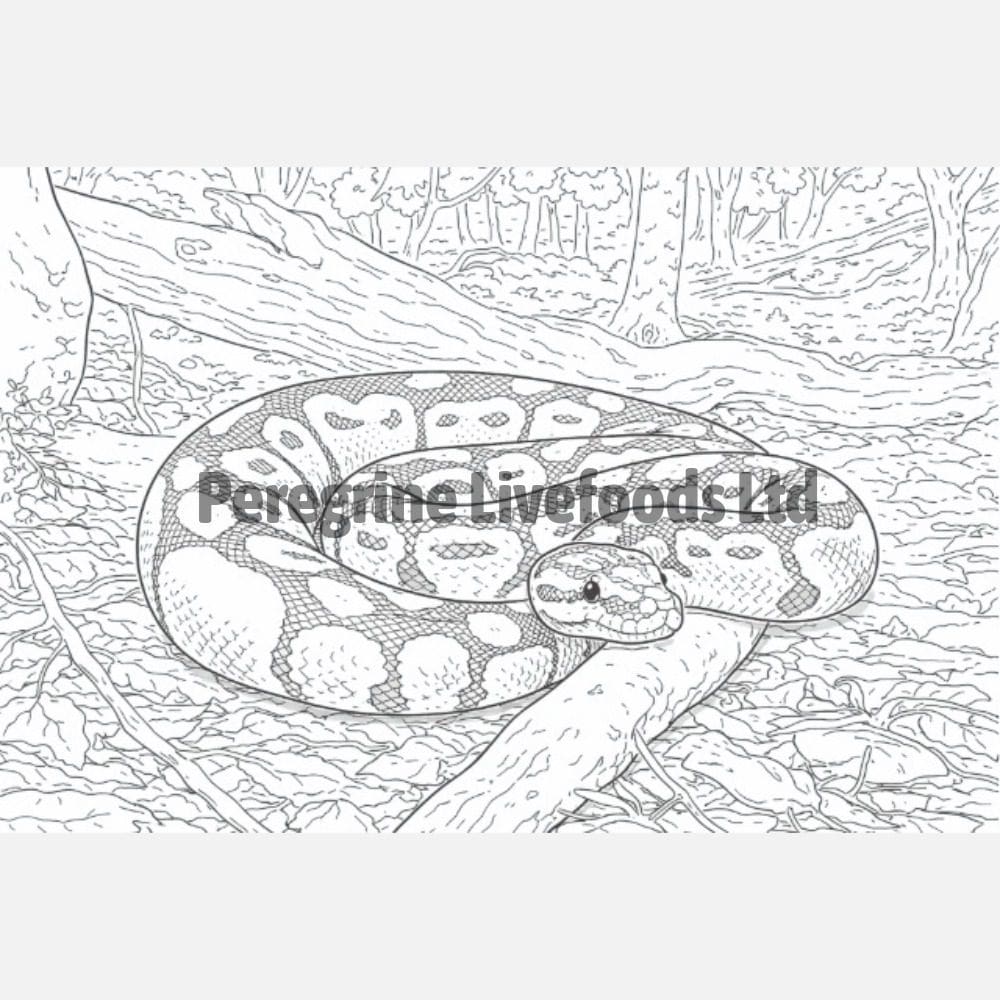 ExoticKeeper Colouring Book - Reptile - Image 3